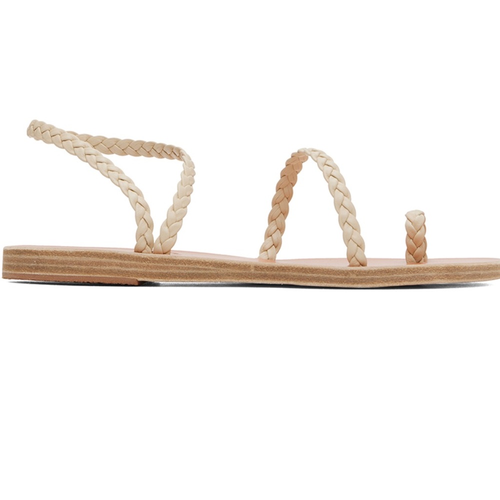Ancient greek sandals eleftheria in off white